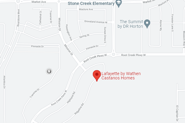 Lafayette at Riverstone Map