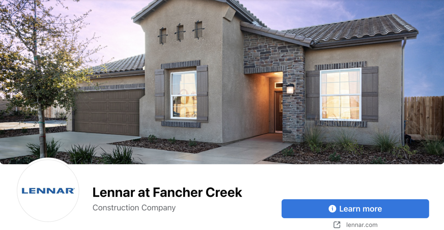 Lennar Homes Featured Image Fresno New Construction